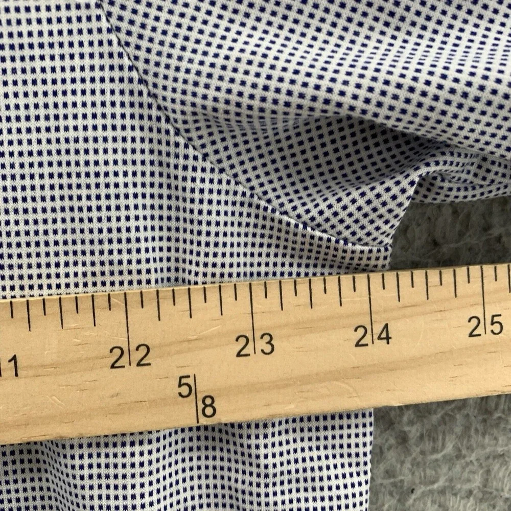 Hart Schaffner Polo Shirt Men's‎ XL Gray Geometric Casual Golf Preppy Gorpcore